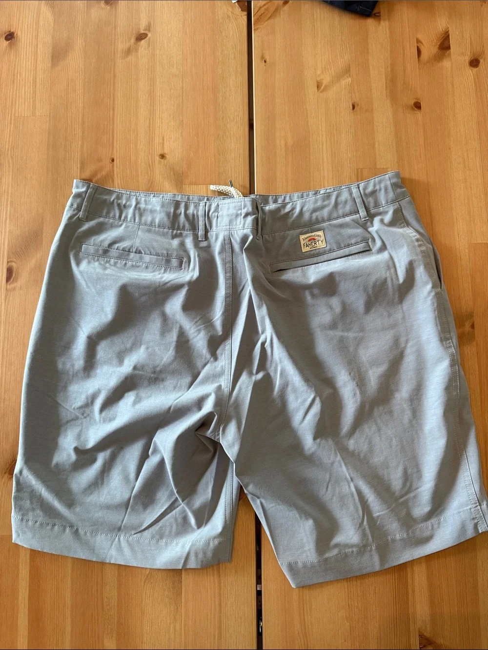 Faherty Light Blue Men's Shorts